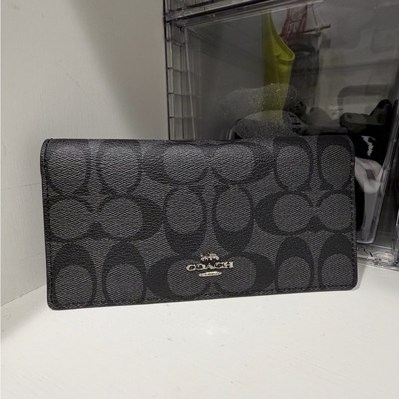 Coach Handbags - Coach Bifold Wallet Signature Canvas
